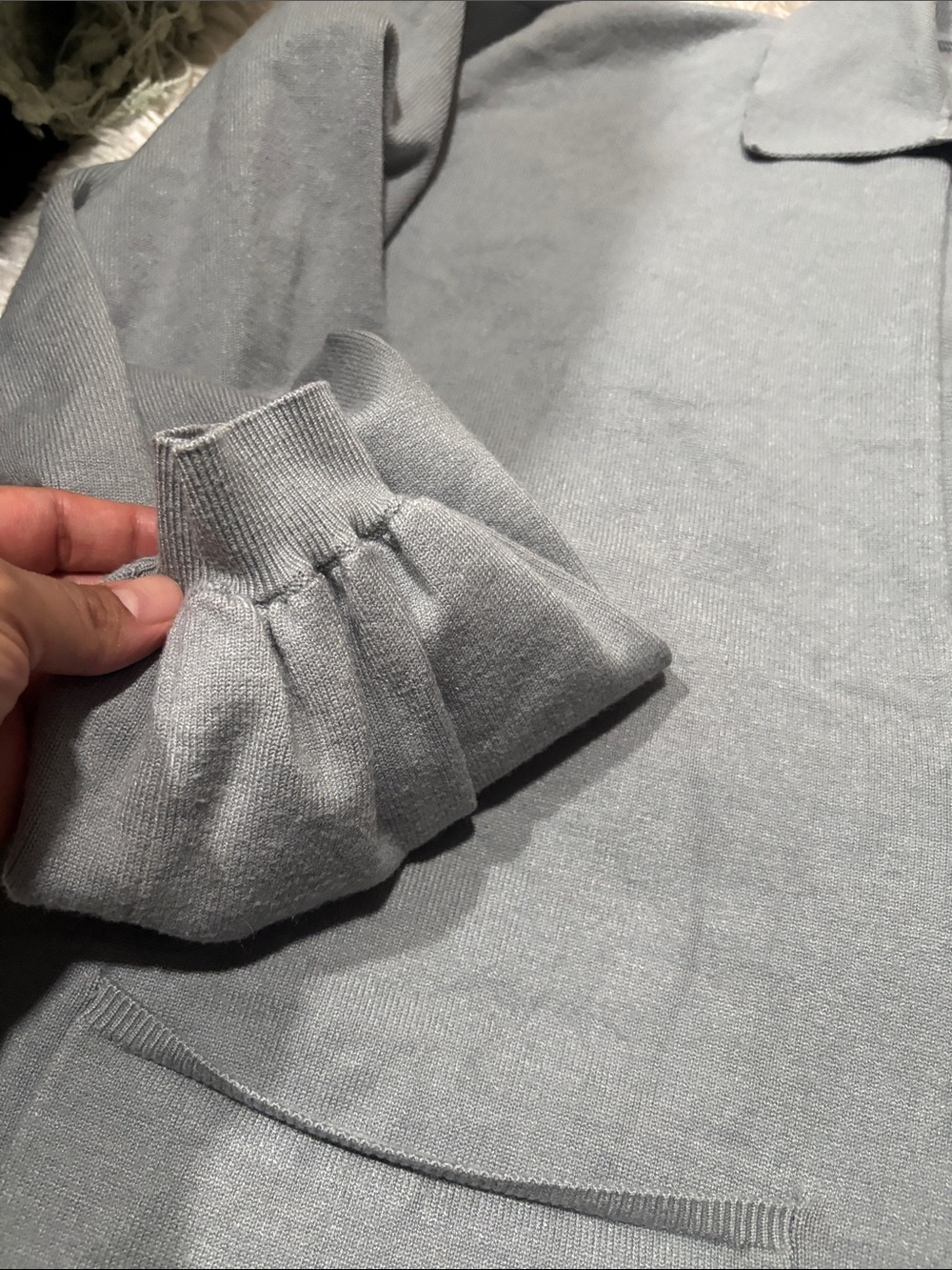Show Me Your Mumu Gray Button-Front Collared Tunic - Picture 5 of 8